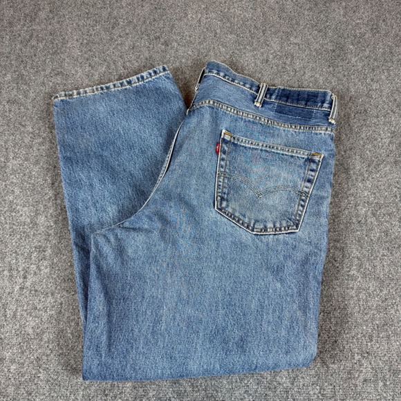 Levi's Other - Levis 550 Relaxed Fit Jeans Mens 42x29 Medium Wash Blue Denim Tapered Leg